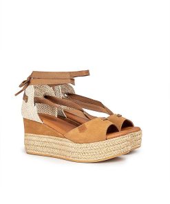 Mujer POPA BRAND Cunas | Cuna Baja Valdes Lazada Serraje Cuero