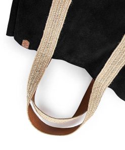Mujer POPA BRAND Bolsos | Bolso Lillian Serraje Negro