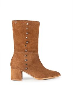 Mujer POPA BRAND Botas | Bota Thais Adornos Muscade