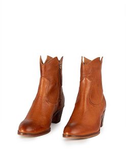 Mujer POPA BRAND Botines | Botin Milan Piel Cuero