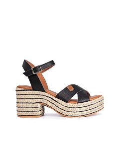 Mujer POPA BRAND Cunas | Cuna Tacon Clifton Piel Negro