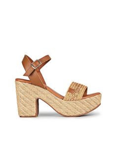 Mujer POPA BRAND Cunas | Cuna Tacon Natadola Trenza Cuero