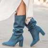 Mujer POPA BRAND Botas | Bota Julieta Jeans Azul