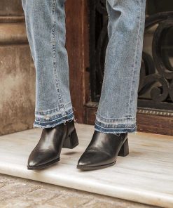Mujer POPA BRAND Botines | Botin Eyra Manchester Negro