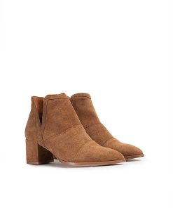 Mujer POPA BRAND Botines | Botin Elia Serraje Muscade