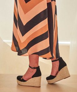 Mujer POPA BRAND Cunas | Cuna Alta Ambolo Serraje Negro