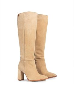 Mujer POPA BRAND Botas | Bota Julieta Serraje Arena