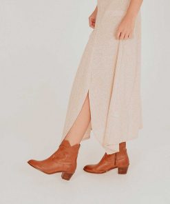 Mujer POPA BRAND Botines | Botin Milan Piel Cuero