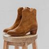 Mujer POPA BRAND Botines | Botin Milan Serraje Muscade