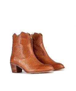 Mujer POPA BRAND Botines | Botin Milan Piel Cuero