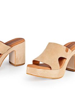 Mujer POPA BRAND Cunas | Cuna Tacon Padawan Serraje Beige