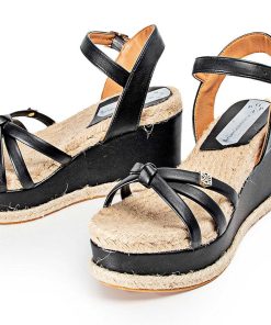 Mujer POPA BRAND Cunas | Cuna Baja Tampa Yute Negro