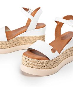 Mujer POPA BRAND Cunas | Cuna Baja Rocha Piel Blanco