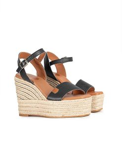 Mujer POPA BRAND Cunas | Cuna Alta Kuta Piel Negro