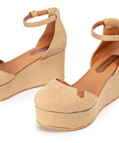 Mujer POPA BRAND Cunas | Cuna Baja Cantalar Suede Arena