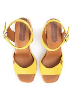 Mujer POPA BRAND Cunas | Cuna Tacon Marsella Serraje Amarillo