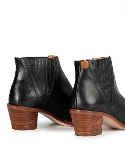 Mujer POPA BRAND Botines | Botin Clarisa Piel Negro