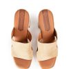 Mujer POPA BRAND Cunas | Cuna Tacon Padawan Serraje Beige