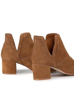 Mujer POPA BRAND Botines | Botin Elia Serraje Muscade