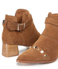 Mujer POPA BRAND Botines | Botin India Adornos Cuero