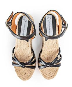 Mujer POPA BRAND Cunas | Cuna Baja Tampa Yute Negro