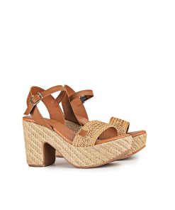 Mujer POPA BRAND Cunas | Cuna Tacon Natadola Trenza Cuero