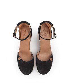 Mujer POPA BRAND Cunas | Cuna Alta Ambolo Serraje Negro