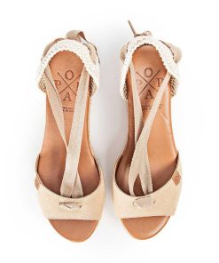 Mujer POPA BRAND Cunas | Cuna Baja Valdes Lazada Serraje Arena