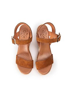 Mujer POPA BRAND Cunas | Cuna Alta Samos Serraje Cuero