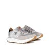 Mujer POPA BRAND Sneakers | Zapatilla Ines Laminado Plata