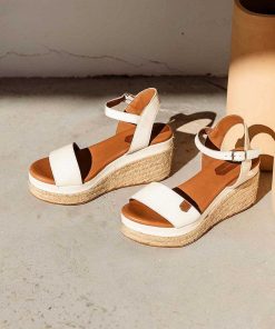 Mujer POPA BRAND Cunas | Cuna Baja Arambol Piel Blanco