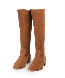 Mujer POPA BRAND Botas | Bota Margaret Serraje Muscade