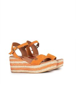 Mujer POPA BRAND Cunas | Cuna Baja Camerun Serraje Naranja