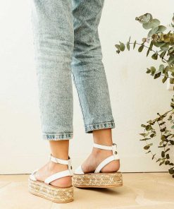 Mujer POPA BRAND Straps | Accesorio Strap Piel Blanco