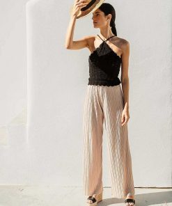 Mujer POPA BRAND Cunas | Cuna Alta Kuta Piel Negro