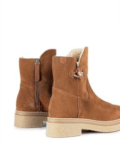 Mujer POPA BRAND Botines | Botin Juana Serraje Muscade