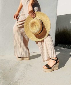 Mujer POPA BRAND Cunas | Cuna Alta Kuta Piel Negro