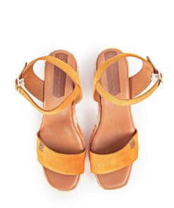 Mujer POPA BRAND Cunas | Cuna Baja Camerun Serraje Naranja